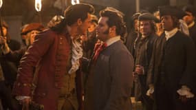 Luke Evans et Josh Gad dans "La Belle et la Bête"