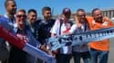 Des supporters de Marseille et Salzbourg