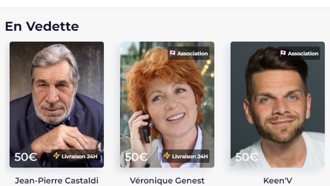 Des personnalités à la une du site de Vidoleo. Des personnalités à la une du site de Vidoleo.