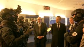 Les hommes du Raid ont été déployés au zénith de Nantes à l'occasion du meeting d'Emmanuel Macron.
