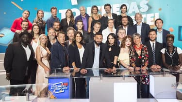 Les chroniqueurs de la nouvelle saison de TPMP, autour de Cyril Hanouna.