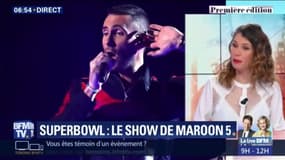 Maroon 5 a assuré le spectacle lors de la mi-temps du Super Bowl