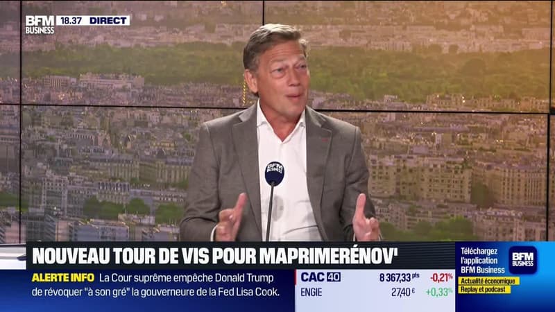 Jean-Christophe Repon (CAPEB) : Nouveau tour de vis pour MaPrimeRénov' - 29/06