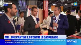 Salon VivaTech: une cantine 2.0 contre le gaspillage