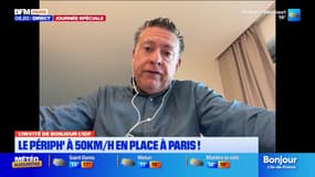 "Des mesures antisociales", fustige le président du Medef Île-de-France à propos de la limitation de vitesse du périphérique