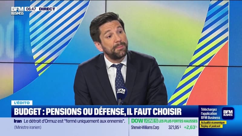 L'Edito de Raphaël Legendre : Budget, pensions ou défense... il faut choisir - 26/03