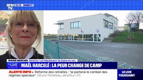 Marie Mercier, sénatrice LR, sur le harcèlement scolaire: "Ce n'est pas à la victime de quitter l'établissement, c'est à l'agresseur"