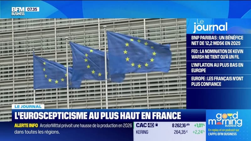 Les Français, champions de l’euroscepticisme