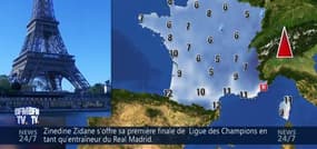 La météo pour ce jeudi 5 mai 2016