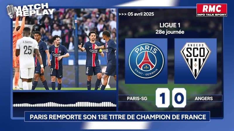 Paris-SG 1 - 0 Angers : Les comms' du match du titre pour le PSG