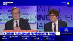 Meilleurs lycées d'Alsace: Olivier Faron, recteur de l'académie de Strasbourg ne veut pas que le classement 2024 soit une opposition entre "public et privé"