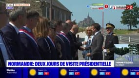 Mont-Saint-Michel, D-Day: Emmanuel Macron en visite en Normandie
