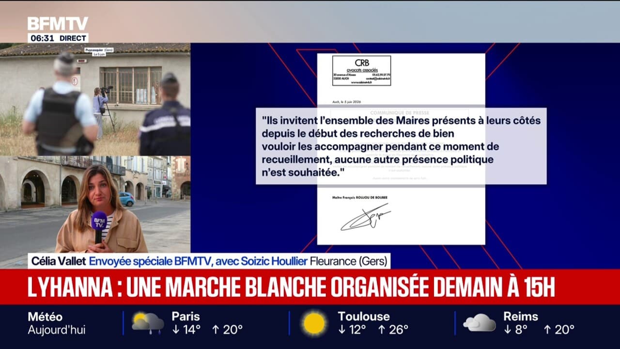 Mort de Lyhanna: une marche blanche organisée dimanche à 15 heures en présence des parents de la jeune fille