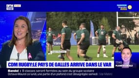 Coupe du monde de rugby: le Pays de Galles arrive dans le Var