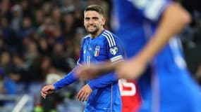Domenico Berardi avec l'Italie en novembre 2023.