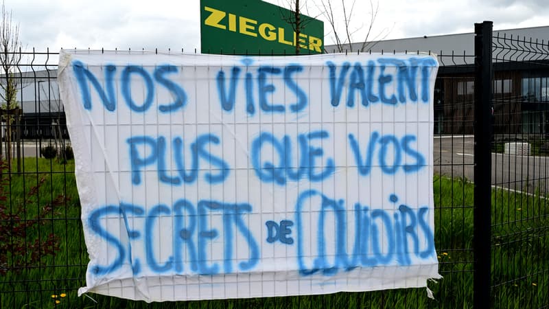 Une décision accueillie par les huées des salariés: le transporteur Ziegler France et l'une de ses filiales sont mis en liquidation judiciaire, 1.500 employés concernés