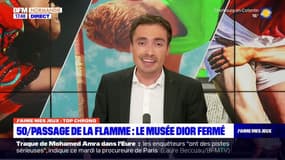 J'aime mes jeux du mercredi 22 mai - 50/Passage de la flamme : le musée Dior fermé