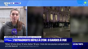 Manifestation d'ultradroite interdite à Lyon: six hommes et deux femmes en garde à vue 