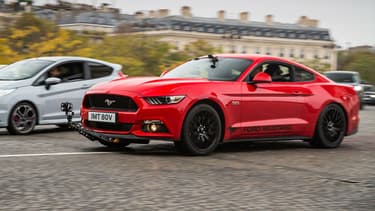 La Ford Mustang utilisée pour ce "ReRendezvous"