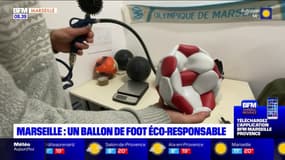 Marseille: un ballon de foot éco-responsable