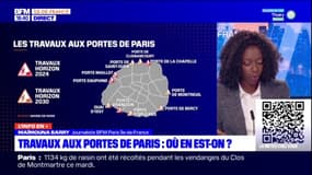 Travaux aux Portes de Paris: où en est-on?