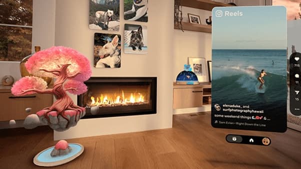 La future fonction Augments du Meta Quest 3 pour afficher des éléments numériques évolutifs dans son environnement