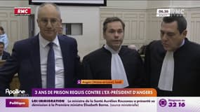S. Chabane : 3 ans de prison requis contre l'ex-président d'Angers