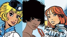 Natacha dans "Natacha", Jones dans "XIII" et Laureline dans "Valérian et Laureline"