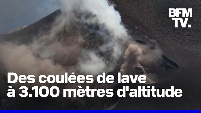 Les images de la nouvelle éruption de l'Etna