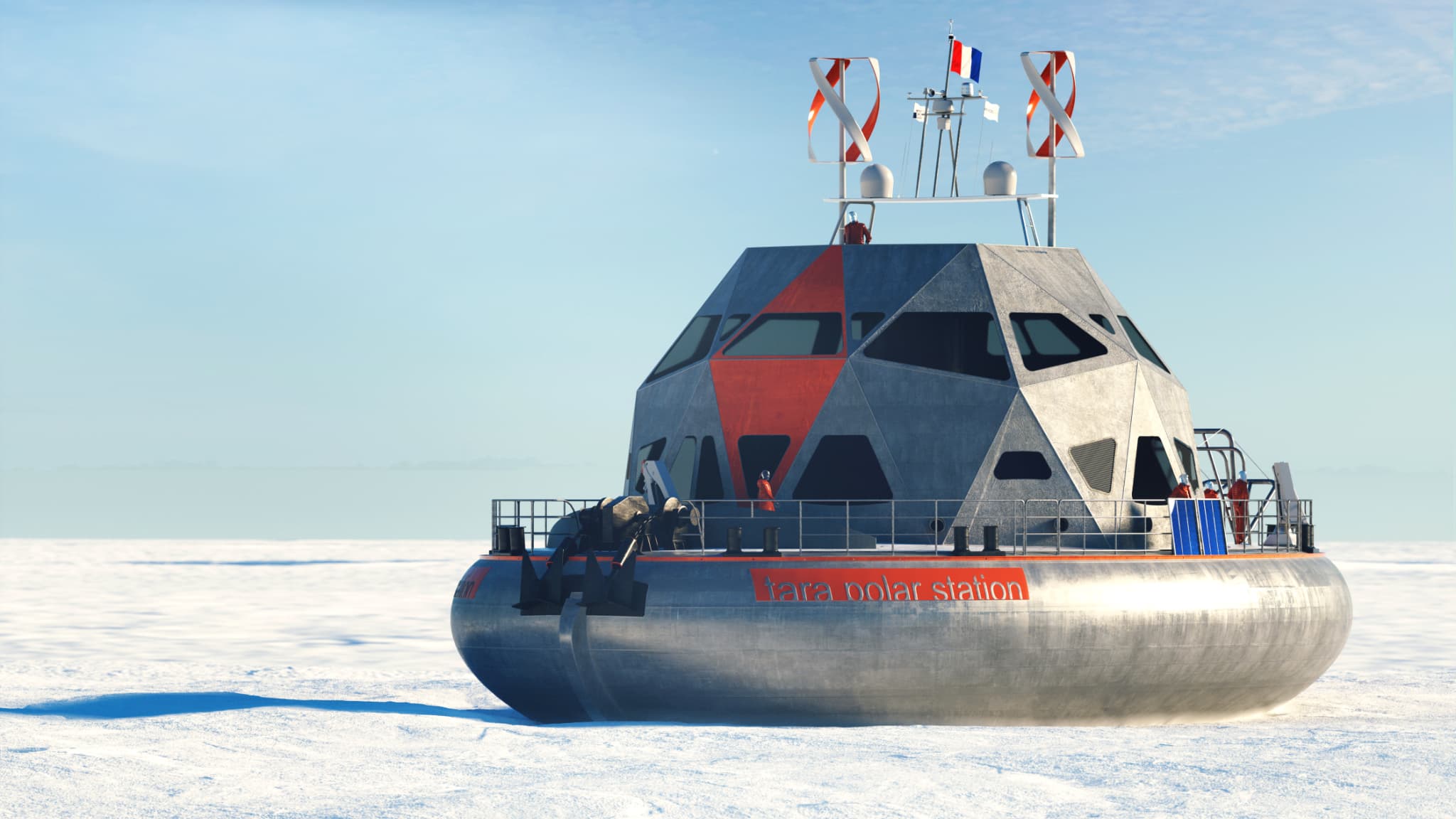 La fondation Tara Océan a annoncé le 21 juin 2021 le déploiement de sa "Polar Station" à l'horizon 2025. La fondation Tara Océan a annoncé le 21 juin 2021 le déploiement de sa "Polar Station" à l'horizon 2025.