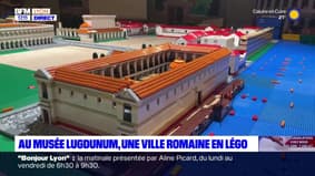 Lyon: une ville romaine en Légo au musée Lugdunum