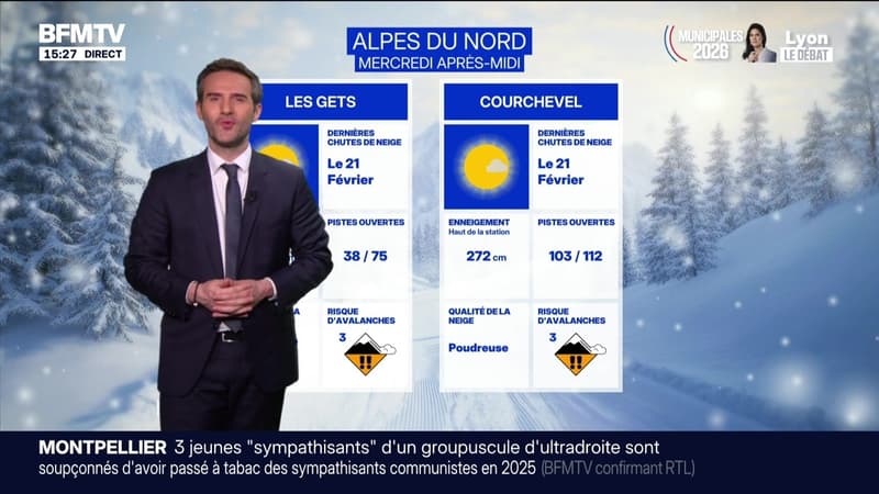 La météo pour ce mercredi 25 février 2026