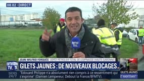 Gilets jaunes: aucun camion n'entre ou ne sort du dépôt pétrolier Total de Lespinasse, près de Toulouse