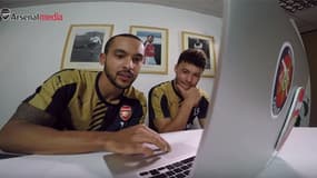 Theo Walcott et Alex Oxlade-Chamberlain