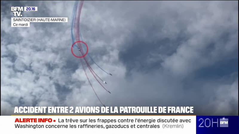 Retour sur l'accident entre les deux Alpha Jet de la Patrouille de France