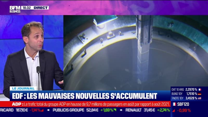 EDF: les mauvaises nouvelles s'accumulent