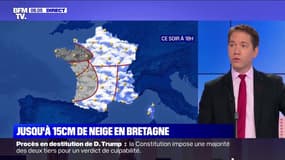 Où la neige va-t-elle tomber ce mardi ?
