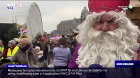 Saint-Nicolas et père Fouettard étaient à Tourcoing ce week-end