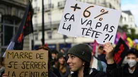 Manifestation pour les salaires le 29 septembre 2022 à Nantes