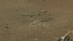Image du robot Curiosity, sur Mars. L'agence spatiale américaine a sélectionné lundi un petit robot, Insight, pour une mission prévue pour 2016 et dont l'objectif sera d'aider à déterminer comment la Planète rouge s'est formée. Contrairement à Curiosity,