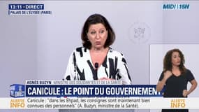 Agnès Buzyn affirme qu'il "n'y a pas d'alarmisme particulier" concernant la canicule