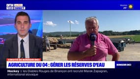 "Nous sommes les premiers touchés": le président de la chambre d'agriculture des Alpes-de-Haute-Provence, revient sur les restrictions d'eau 