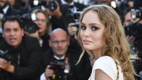 Lily-Rose Depp à l'ouverture du dernier Festival de Cannes.