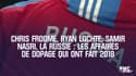 Chris Froome, Ryan Lochte, Samir Nasri ou bien la Russie : les affaires de dopage qui ont fait 2018