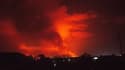 Le volcan Nyiragongo, surplombant Goma dans l'est de la République démocratique du Congo (RDC), est entré en éruption samedi soir