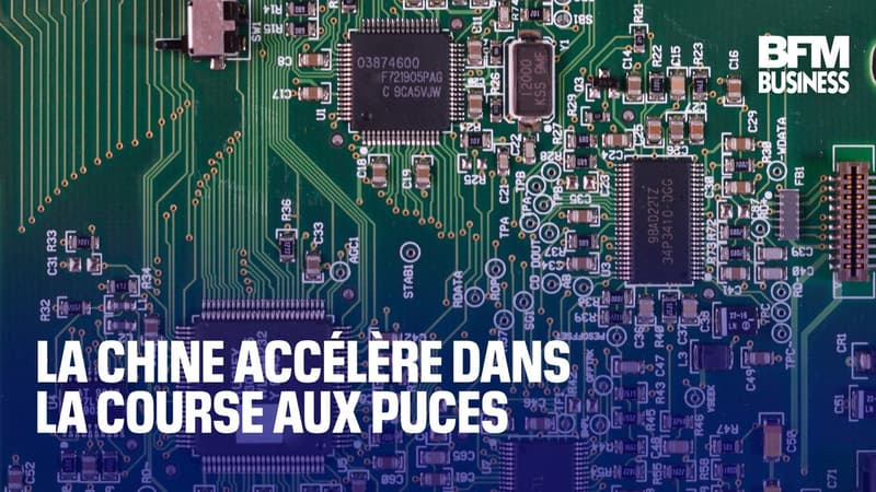 La Chine accélère dans la course aux puces