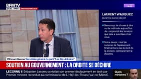 Othman Nasrou, secrétaire général du parti "Les Républicains", déclare que les LR "ne participeront pas" au futur gouvernement de Sébastien Lecornu