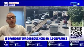 Île-de-France: les bouchons de retour dans la région, surtout depuis quelques jours