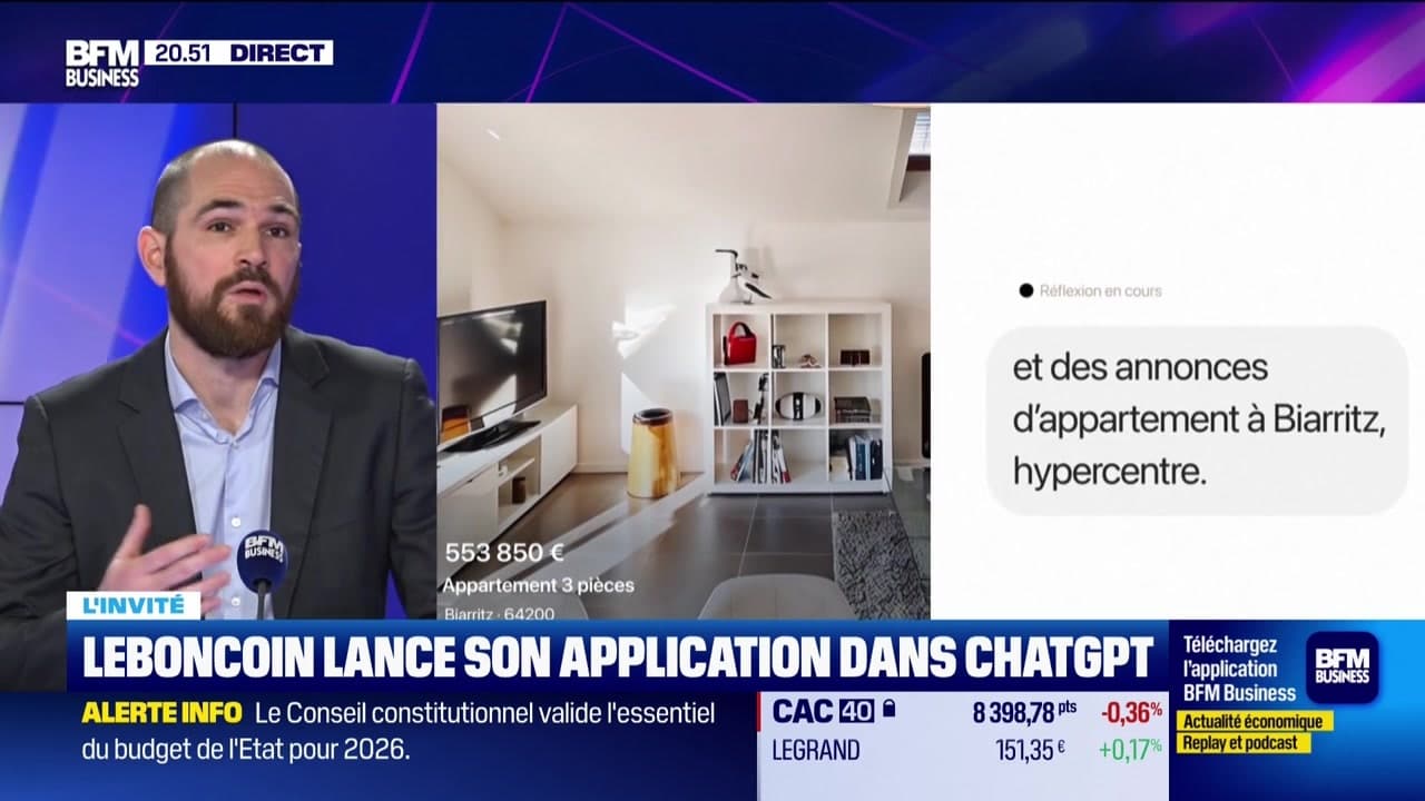 Julien Jouhault (Leboncoin) : Leboncoin lance son application dans ChatGPT - 19/02 Kép