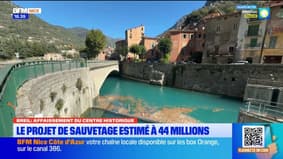 À Breil-sur-Roya, le cœur du village s’affaisse…Un projet colossal à 44 M€ est envisagé.